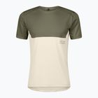 Laufshirt Herren SCOTT Endurance Tech hay green/cotton white
