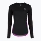 Lauf Longsleeve Damen SCOTT Endurance Tech black/liquid purple