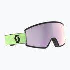 Skibrille SCOTT Ambit Compact glow green/amp lavender chrome