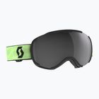 Skibrille SCOTT Faze II glow green/amp black chrome