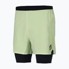 Herren-Laufshorts SCOTT Hybrid Endurance Tech acid yellow/black