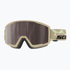 Skibrille SCOTT Trace Pro Compact mojave beige/silver chrome