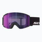 Skibrille SCOTT Shield LS black/amp ls blue chrome