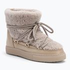 INUIKII Damen Schneestiefel Curly grau