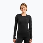 Damen-Funktionssweatshirt ODLO Merino 200 Bl Top Crew Neck black