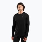 Herren Thermoaktivshirt ODLO Merino 160 Bl Top Crew Neck black