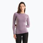 Damen Thermoaktivshirt ODLO Performance Warm Bl Top Crew Neck gray ridge