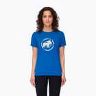 Damen-Trekking-T-Shirt MAMMUT Graphic blau