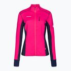 MAMMUT Damen Fleece-Sweatshirt Taiss Light ML rosa und navy blau