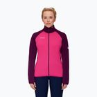 MAMMUT Aconcagua ML Damen-Trekking-Sweatshirt rosa und lila