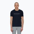 Wandershirt trekking Herren Mammut Selun FL Logo dunkelblau 117-55