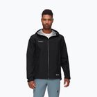 Herren-Regenjacke Mammut Crater Light HS Hooded Jacket Men black