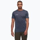 Mammut Tree Wool FL Herren-Trekking-T-Shirt marine melange