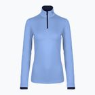 Damen Skijacke KJUS Feel Midlayer Half Zip blau opal