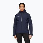 Herren-Regenjacke Mammut Linard HS Thermo Hooded Jacket Men marine