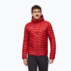 Gefütterte Herrenjacke Mammut Albula IN Hooded Jacket Men dark mammut red