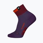 Socken Mammut Hiking Merino Quarter Socks paloja/dark mammut red