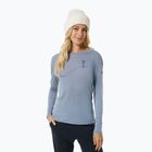 Damen-Longsleeve super.natural Bergglück flint stone/blueberry