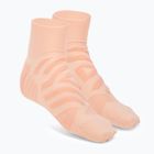 Women's On Running Performance Mid rose/flamingo Laufsocken