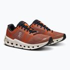 Women's On Cloudgo Wide mahagoni/elfenbeinfarben Laufschuhe