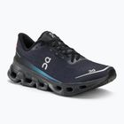 Women's On Cloudspark schwarz/blaubeerfarben Laufschuhe