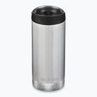 Klean Kanteen TKWide Cafe Cap 355 ml Thermobecher aus gebürstetem Edelstahl