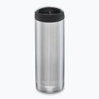 Klean Kanteen TKWide Cafe Cap 473 ml Thermobecher aus gebürstetem Edelstahl