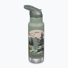 Thermosflasche Klean Kanteen Classic Narrow VI Flip Sport mountain scape
