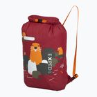 Exped Splash 15 l burgunderfarbener wasserdichter Rucksack