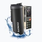 Trinkflasche mit Filter Bachgold Selfpress Waterfilter XL 800 ml Schwarz