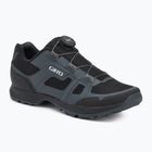 Herren MTB-Radschuhe Giro Gauge Boa dark shadow/schwarz