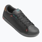 Herren Plateau Radschuhe Giro Deed schwarz glitzernd