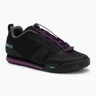 Damen Plateau Radschuhe Giro Tracker Fastlace schwarz/throwback lila