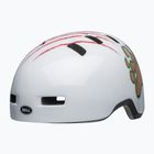 Bell Lil Ripper weiß grizzly Kinder Fahrradhelm