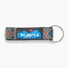 KAVU Schlüsselanhänger teal geo