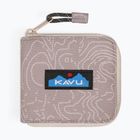 KAVU Zip Around Geldbörse taupe topo