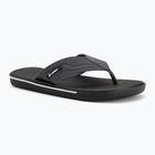 Herren RIDER Spin Thong Ad Flip Flops schwarz/grau/schwarz