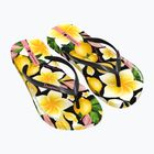Damen Zehentrenner Ipanema Arte black/yellow/pink