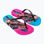 Damen Zehentrenner Ipanema Graffiti V pink/black/blue