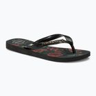 Herren Havaianas Top Tribo Flip Flops schwarz / schwarz