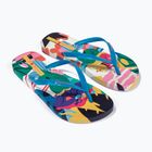 Flip-Flops Damen Ipanema Graffiti III beige/blue