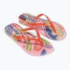 Flip-Flops Damen Ipanema Graffiti III pink/red