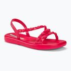 Damen Ipanema Meu Sol Flache Sandalen dunkelrosa / grün