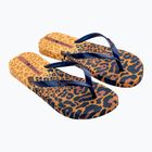 Ipanema Animal Print VI Damen Flip Flops gelb/hellblau