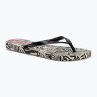 Ipanema Animal Print VI beige/schwarz/rosa Damen-Flip-Flops