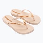 Ipanema Damen Anat Connect II beige/gold Flip Flops