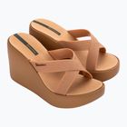 Damen Flip-Flops Ipanema High Fashion II Slide beige/glitter beige/grün