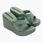 Ipanema High Fashion II Slide Damen grün/glitter grün/grau Flip-Flops