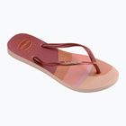 Damen Havaianas Slim Palette Glow Ballett-Flip-Flops rosa