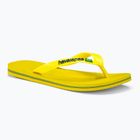 Havaianas Brasil Logo Neon Flip Flops zitrusgelb / zitrusgelb